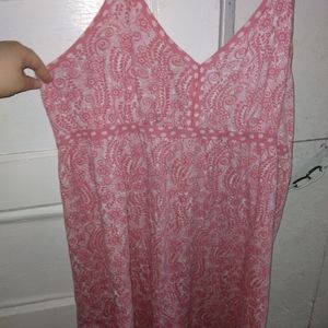 Pink bandana dress